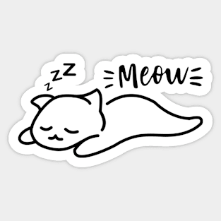 MEOW Sticker